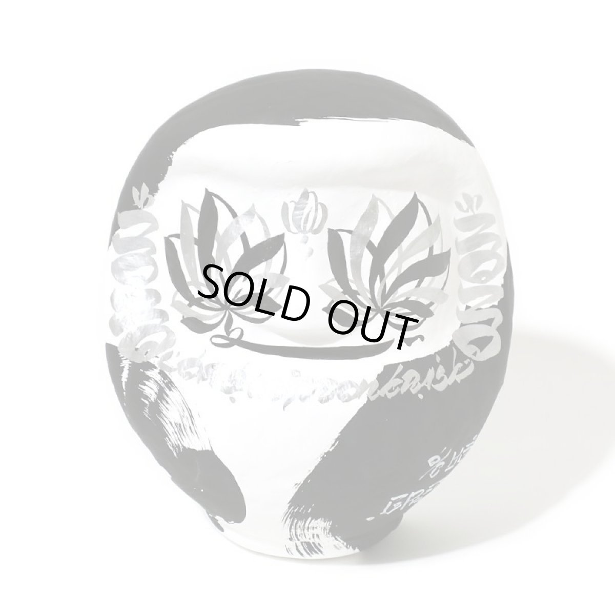 Photo2: USUGROW / Lucky Daruma HASUMARU 2020 / White i (2)