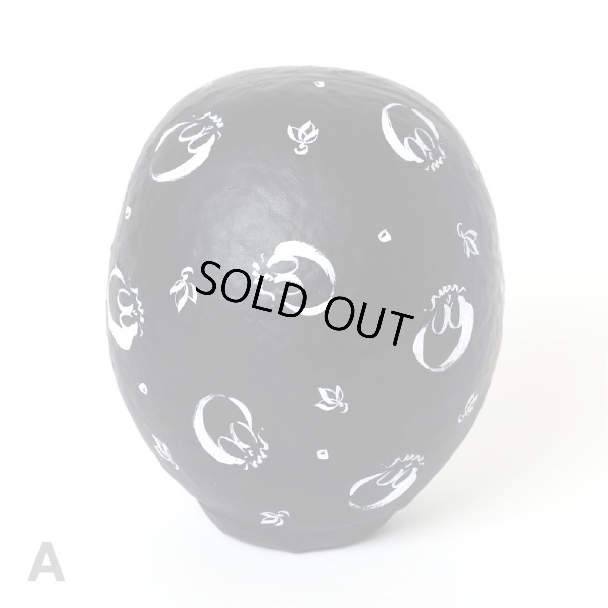 Photo4: USUGROW / Lucky Daruma HASUMARU 2022 / Skull & Lotus(A,B,C) (4)