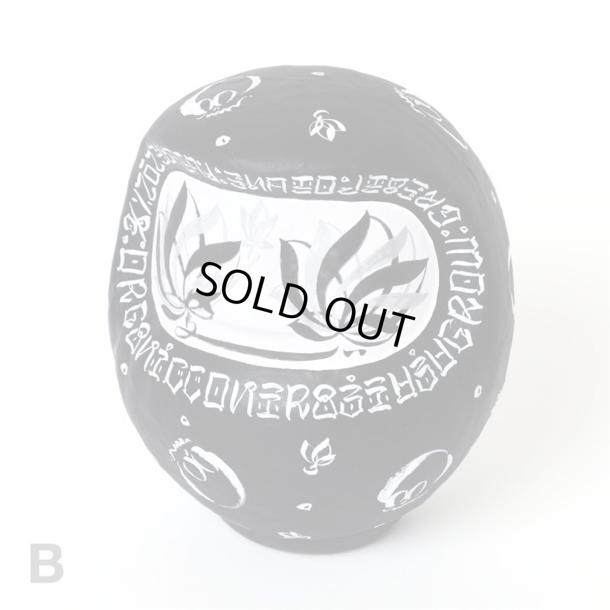 Photo5: USUGROW / Lucky Daruma HASUMARU 2022 / Skull & Lotus(A,B,C) (5)