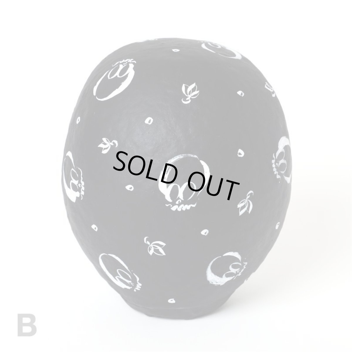 Photo7: USUGROW / Lucky Daruma HASUMARU 2022 / Skull & Lotus(A,B,C) (7)