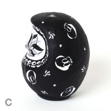 Photo9: USUGROW / Lucky Daruma HASUMARU 2022 / Skull & Lotus(A,B,C) (9)