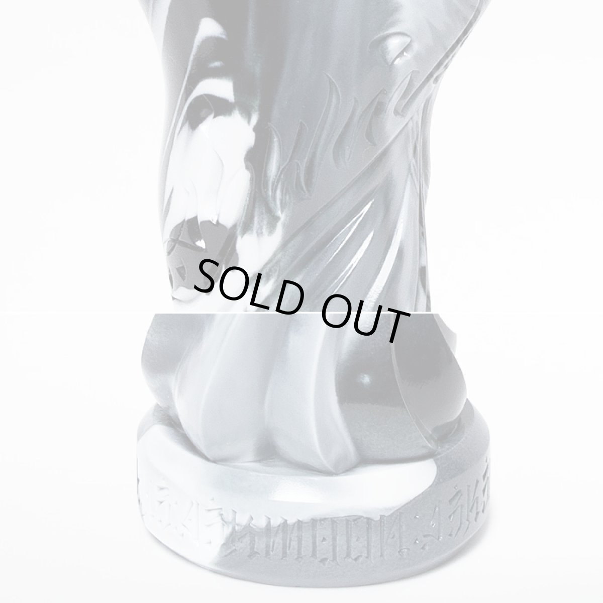 Photo5: USUGROW / KOKUTEN RITSUZOU SOFT VINYL SCULPTURE IN BLACK MARBLE (5)