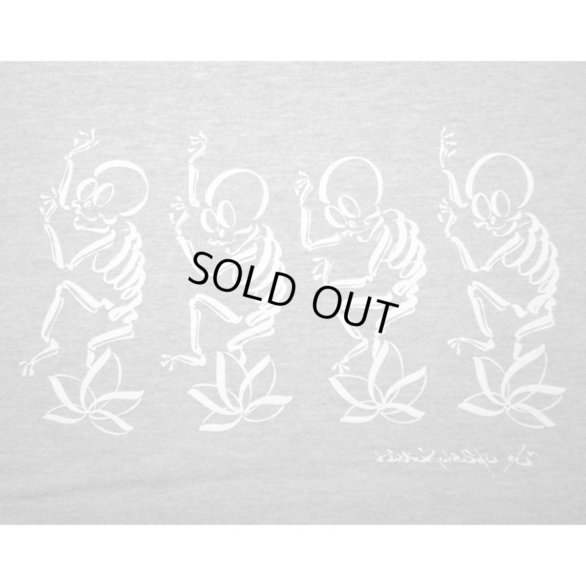 Photo2: USUGROW / JIYUUONDO GREY TEE (2)