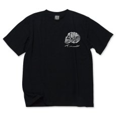 Photo2: USUGROW / LIFE SKULL BLACK TEE (2)