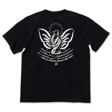 Photo1: USUGROW / P-DOVE BLACK TEE (1)