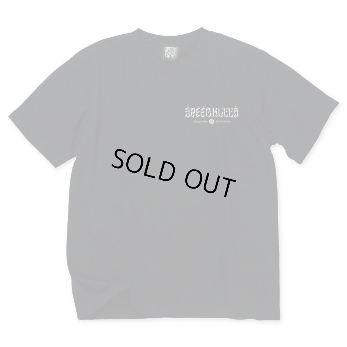 Photo2: USUGROW / SKS SKULL BLACK TEE (2)