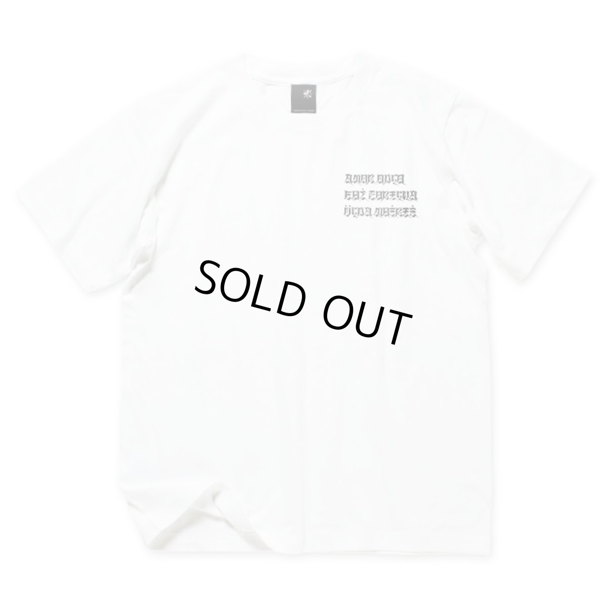 Photo2: USUGROW / INK 4 LIFE WHITE TEE (2)