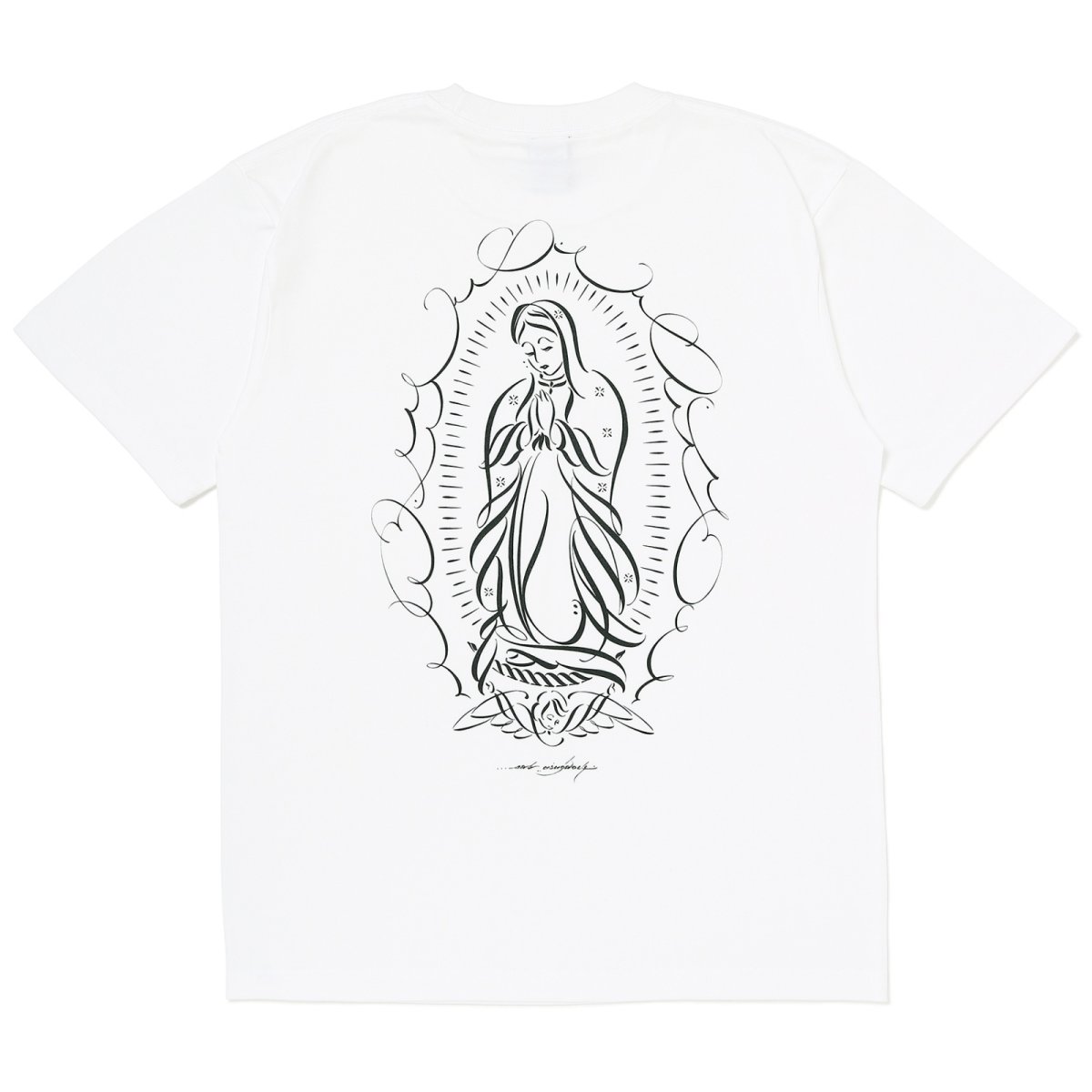 Photo1: USUGROW / PRAYER WHITE TEE (1)