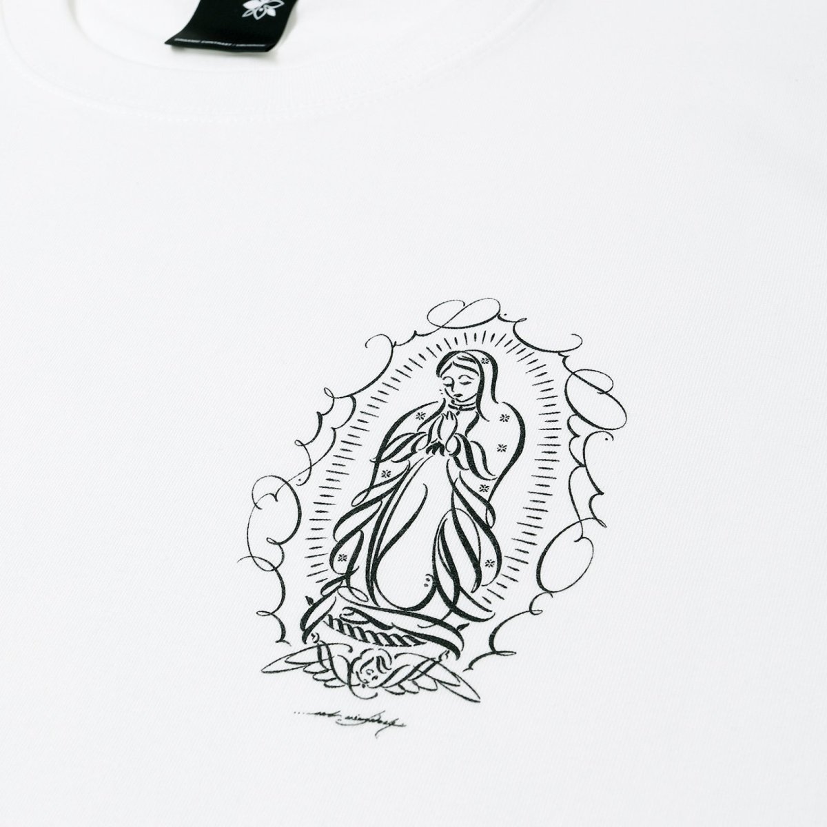 Photo4: USUGROW / PRAYER WHITE TEE (4)