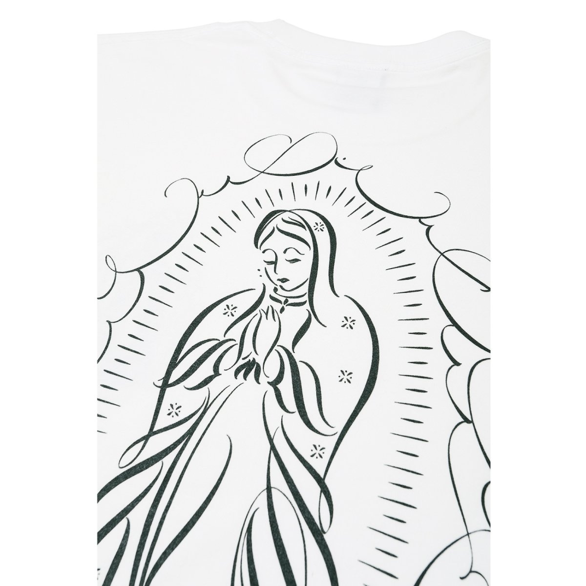 Photo3: USUGROW / PRAYER WHITE TEE (3)