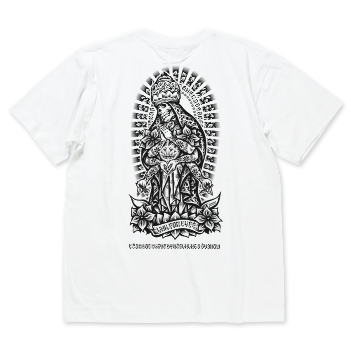 USUGROW / INK 4 LIFE WHITE TEE